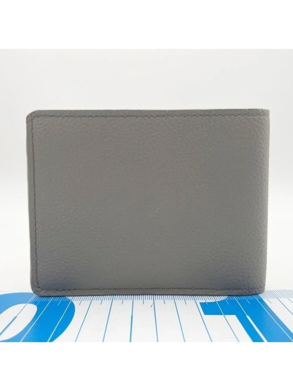 Louis Vuitton Bifold Wallet Portefeuille Multiple Khaki Aerogram Leather